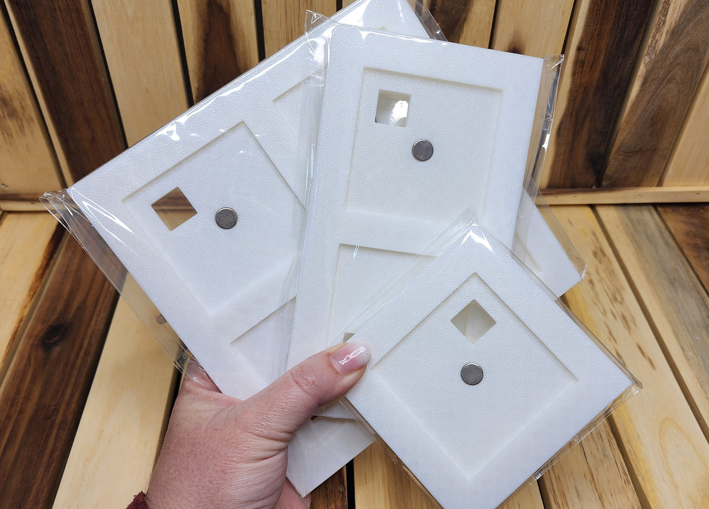 Single 3D Printed Magnet Frame