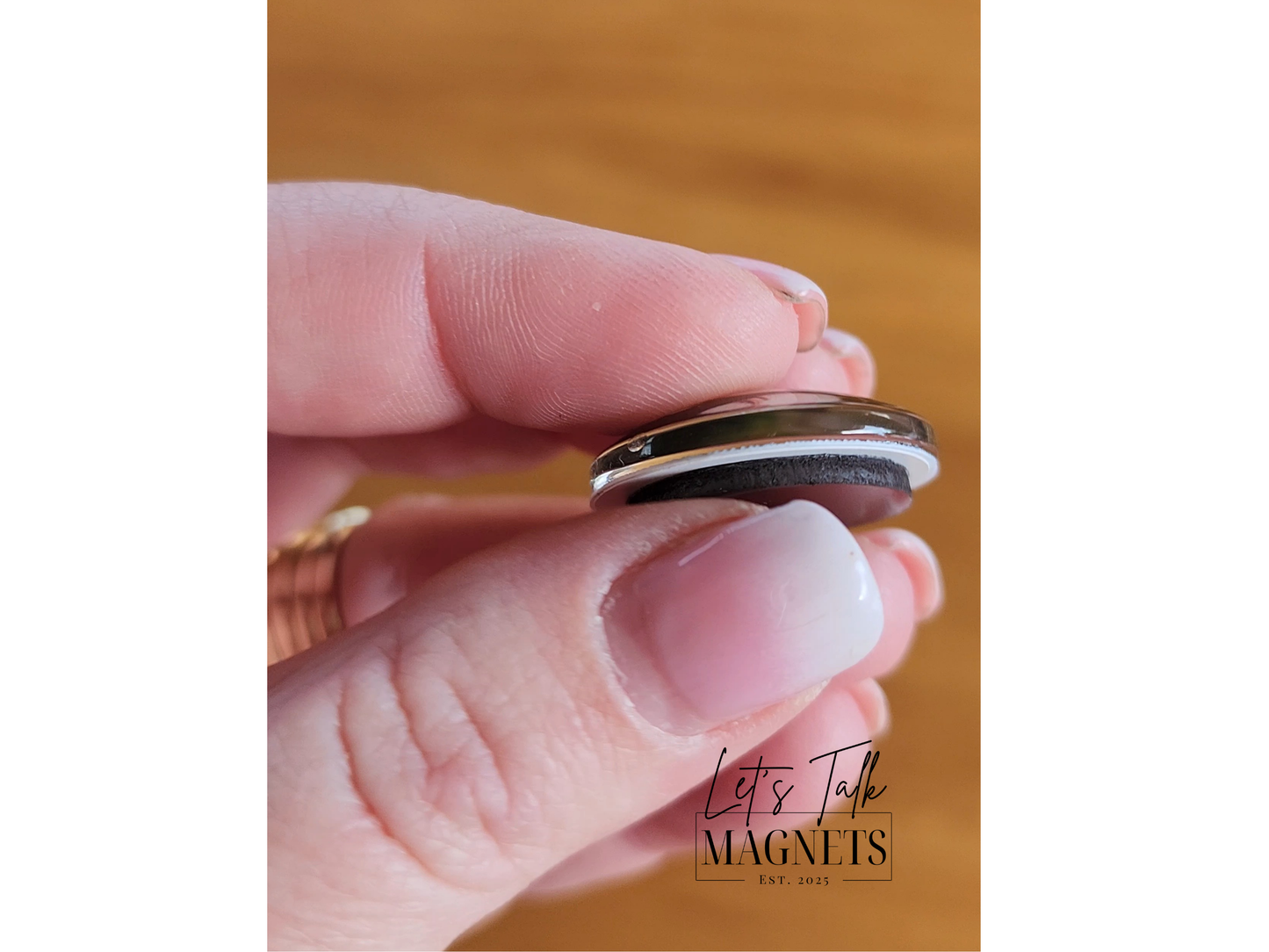 Glass Dome Magnets 25mm - Pack of 5