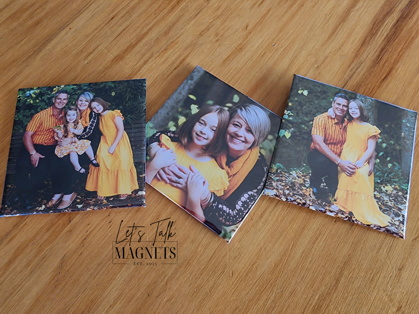 Custom Photo Magnets - 63.5mm