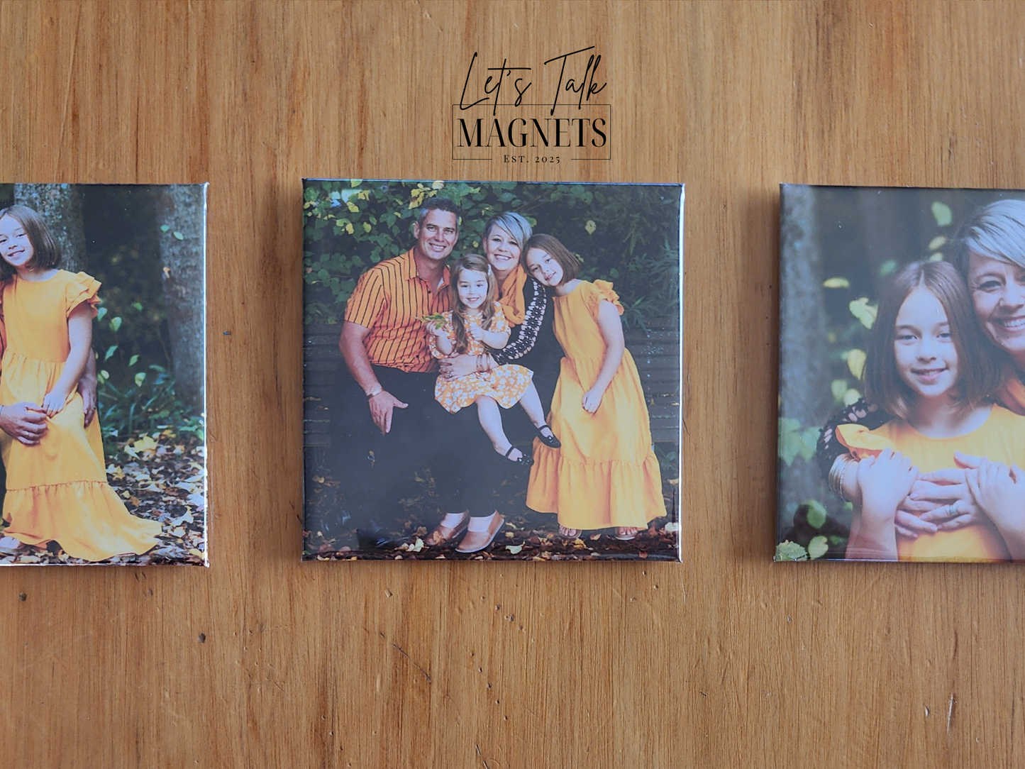 Custom Photo Magnets - 63.5mm