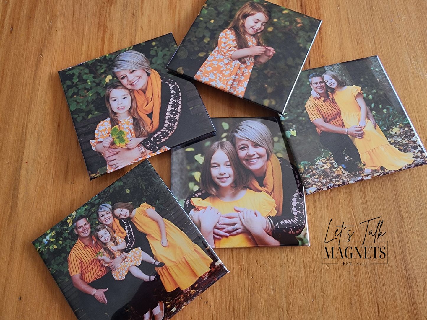 Custom Photo Magnets - 63.5mm